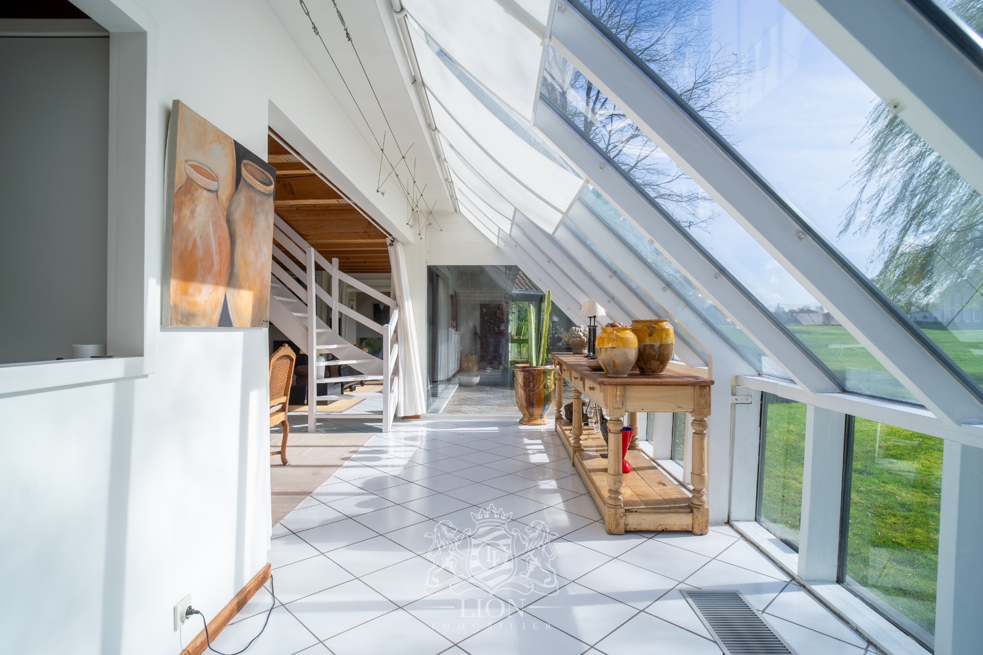 Maison d architecte 1er rang golf de bondues Photo 4 - Le Lion Immobilier