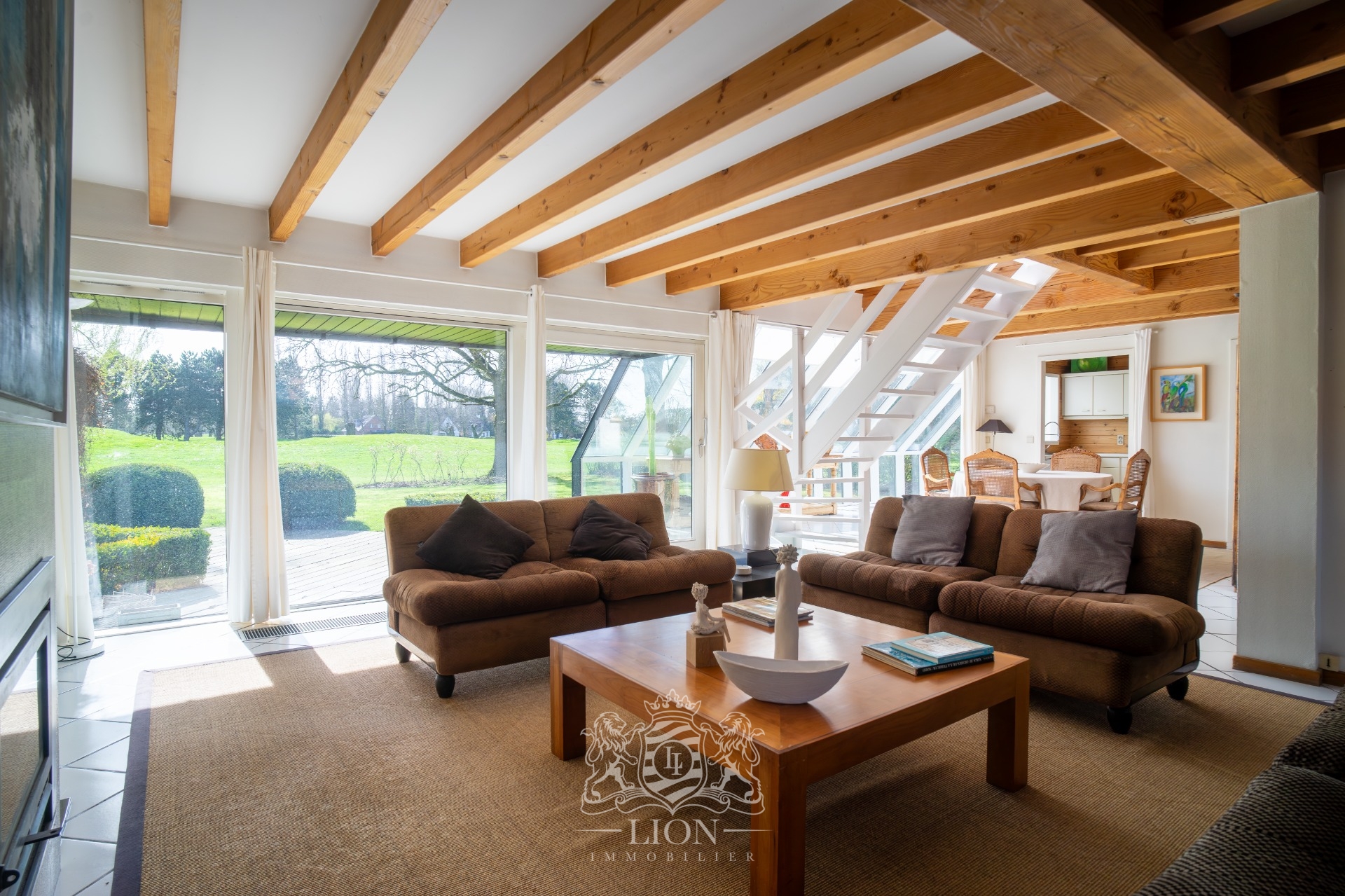 Maison d architecte 1er rang golf de bondues Photo 5 - Le Lion Immobilier