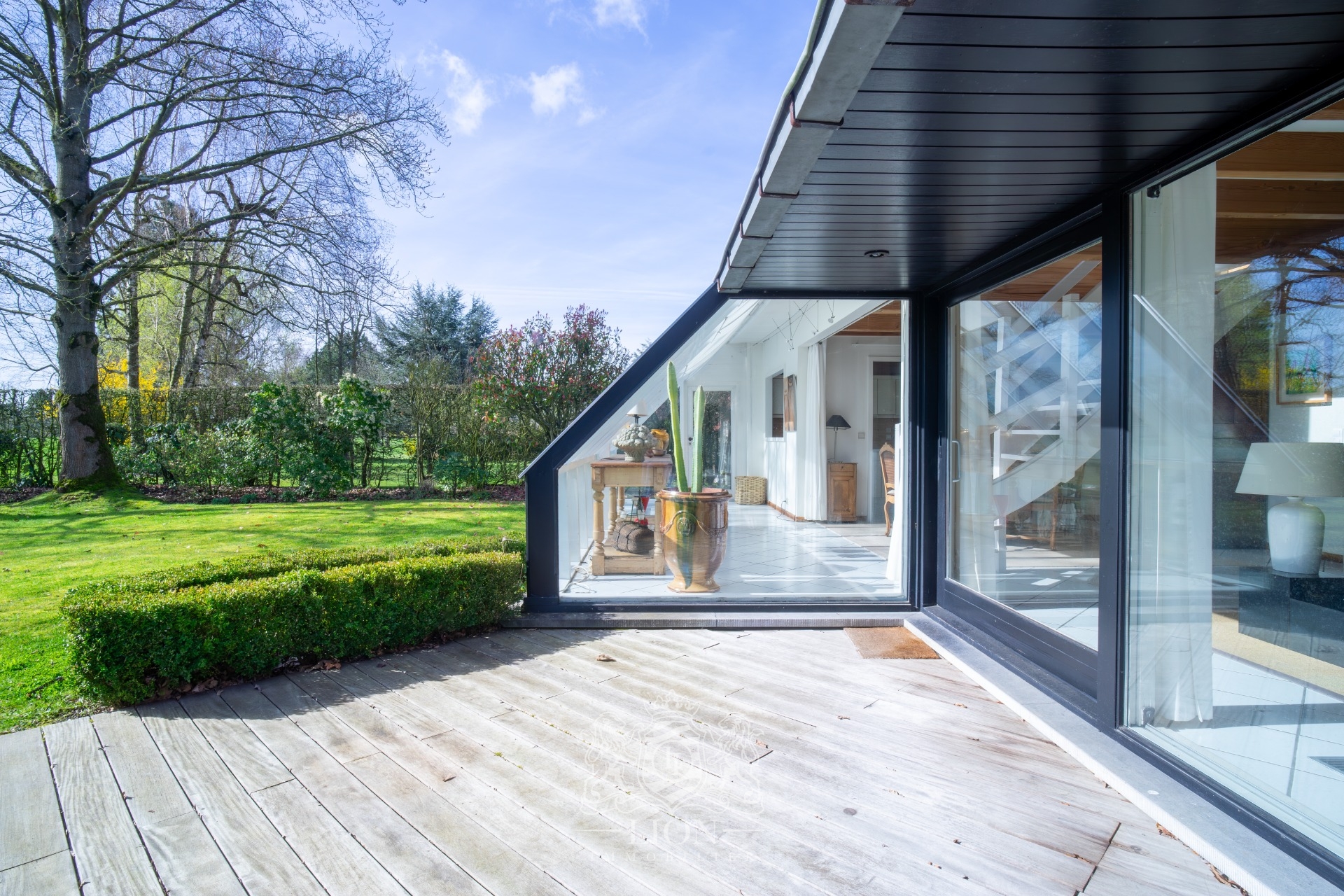 Maison d architecte 1er rang golf de bondues Photo 11 - Le Lion Immobilier