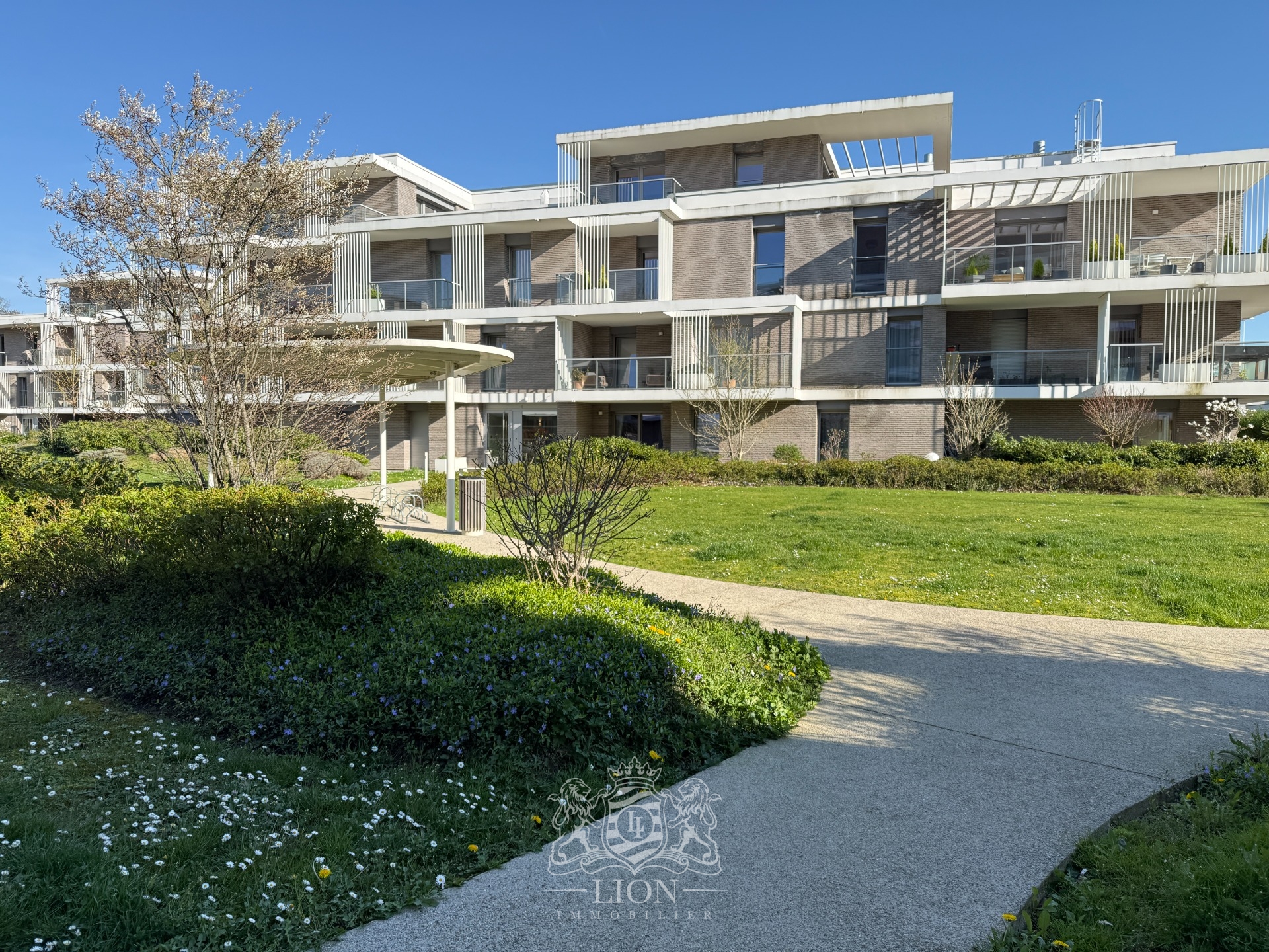 Appartement montalembert en rdc avec terrasse Photo 1 - Le Lion Immobilier