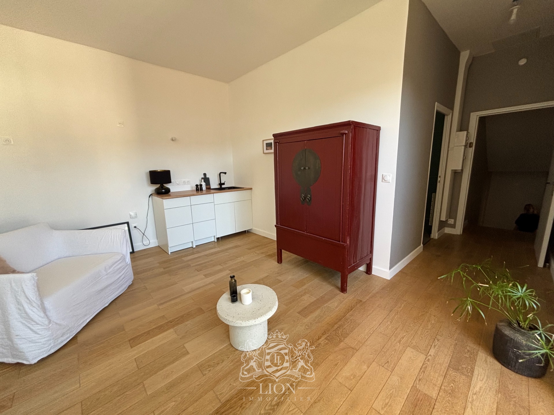 Studio terrasse sur jardin Photo 2 - Le Lion Immobilier Studio terrasse sur jardin Photo 2 - Le Lion Immobilier