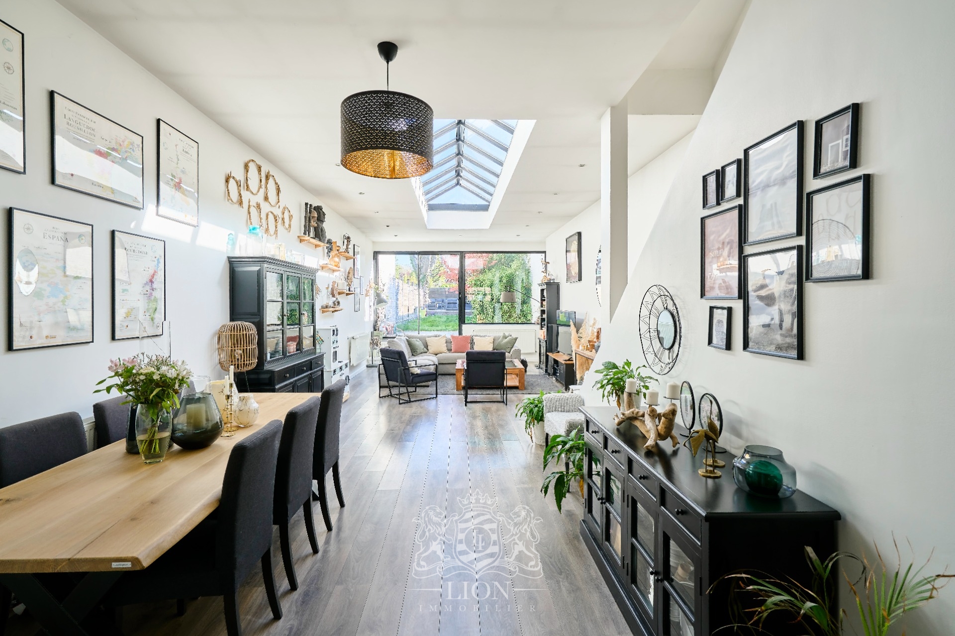 Belle maison ancienne proche tramway 3 chambres jardin Photo 3 - Le Lion Immobilier Belle maison ancienne proche tramway 3 chambres jardin Photo 3 - Le Lion Immobilier