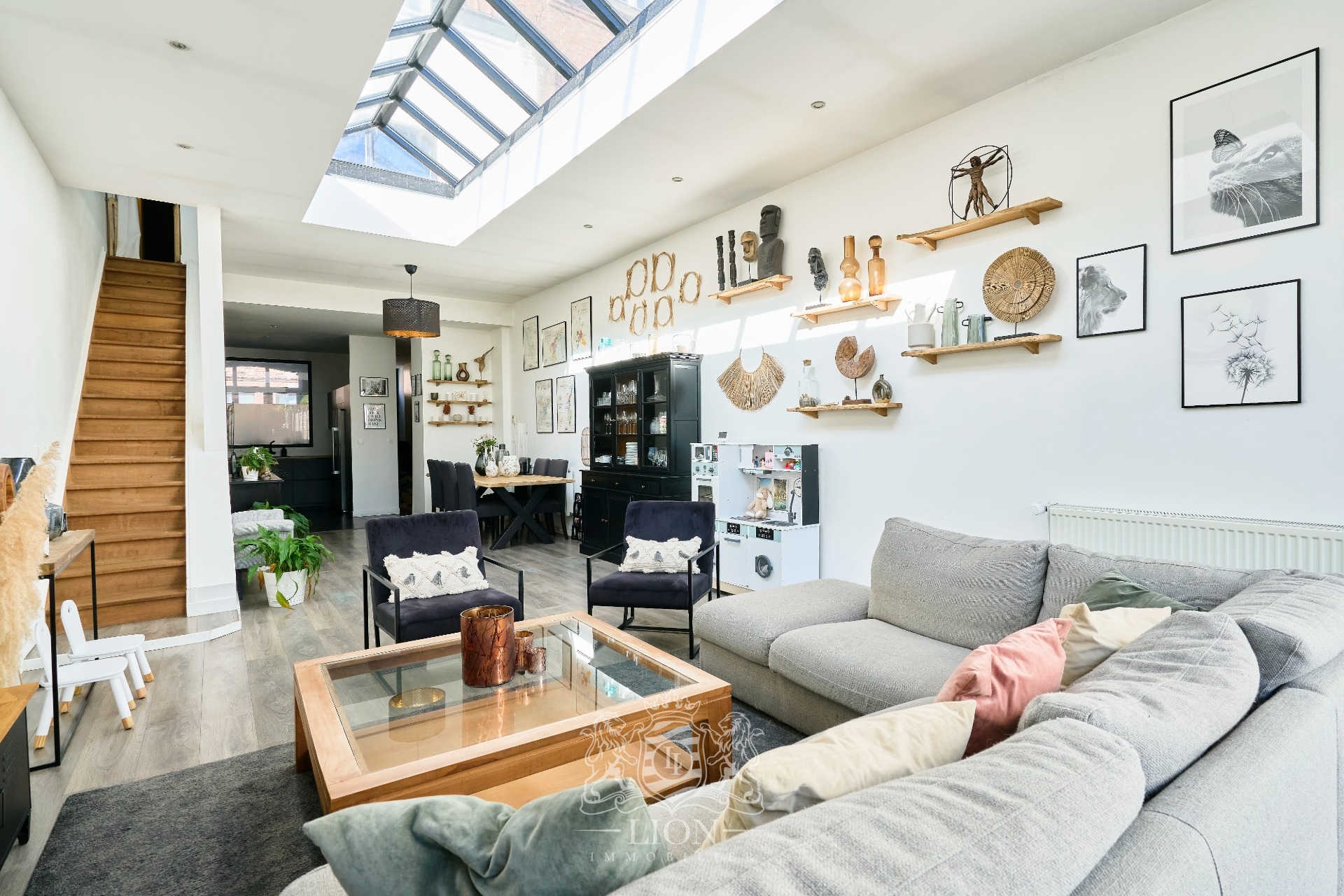 Belle maison ancienne proche tramway 3 chambres jardin Photo 5 - Le Lion Immobilier