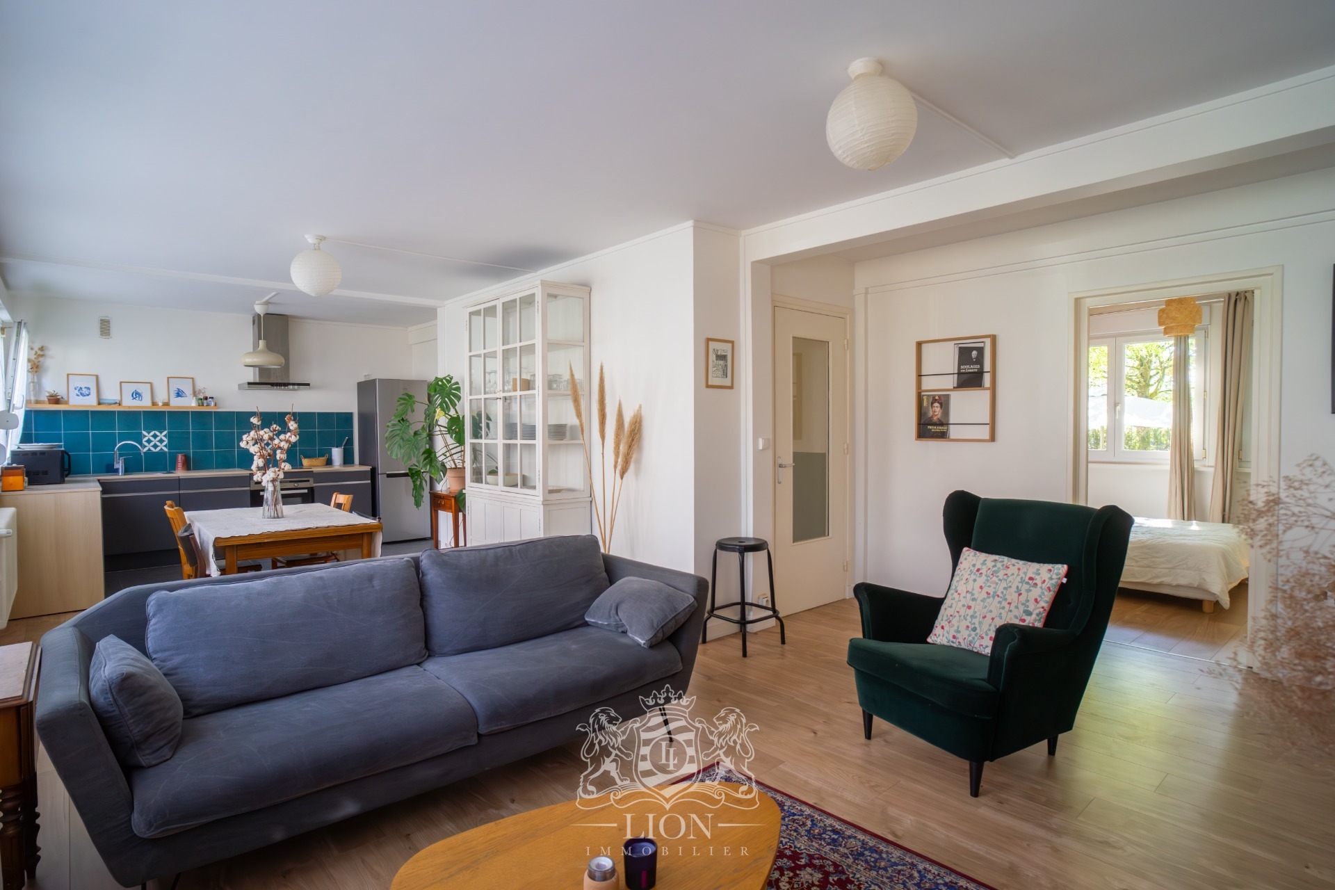 Appartement trois chambres avec jardin commun Photo 1 - Le Lion Immobilier Appartement trois chambres avec jardin commun Photo 1 - Le Lion Immobilier