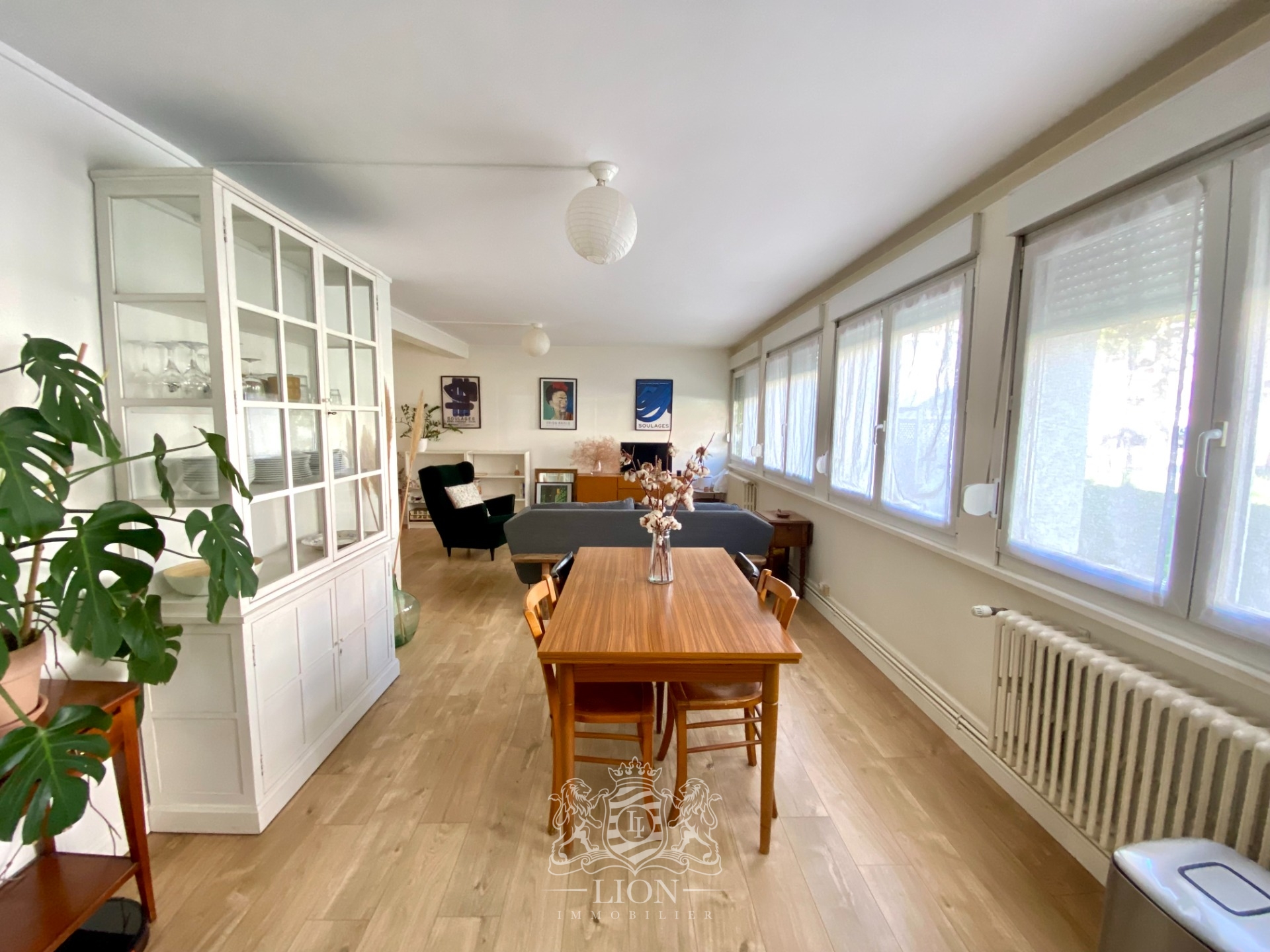 Appartement trois chambres avec jardin commun  Photo 3 - Le Lion Immobilier
