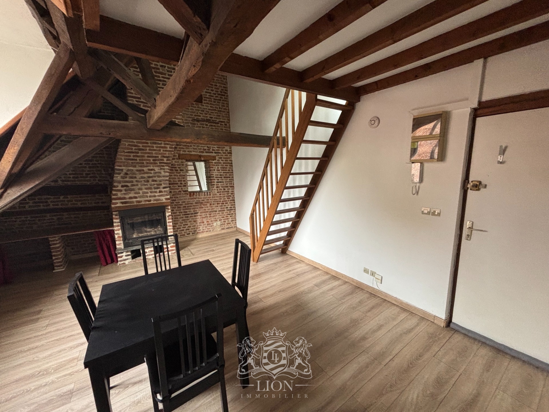 Hyper centre deux pas du vieux lille studio mezzanine Photo 3 - Le Lion Immobilier Hyper centre deux pas du vieux lille studio mezzanine Photo 3 - Le Lion Immobilier