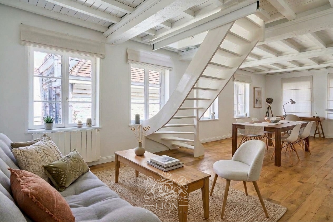 Duplex coup de coeur dernier etage deux chambres Photo 1 - Le Lion Immobilier Duplex coup de coeur dernier etage deux chambres Photo 1 - Le Lion Immobilier