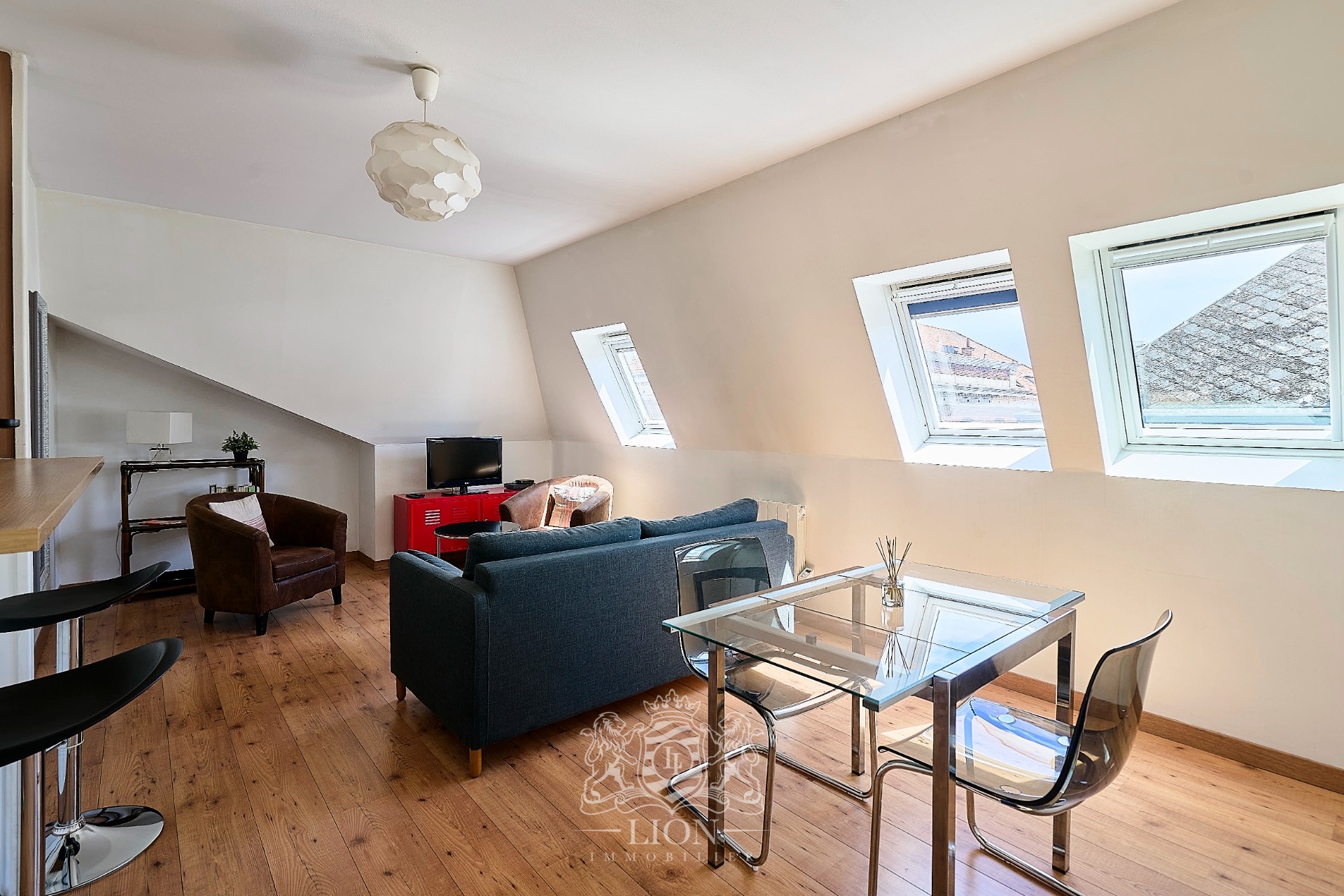 Bel appartement une chambre et possibilite de parking Photo 1 - Le Lion Immobilier Bel appartement une chambre et possibilite de parking Photo 1 - Le Lion Immobilier