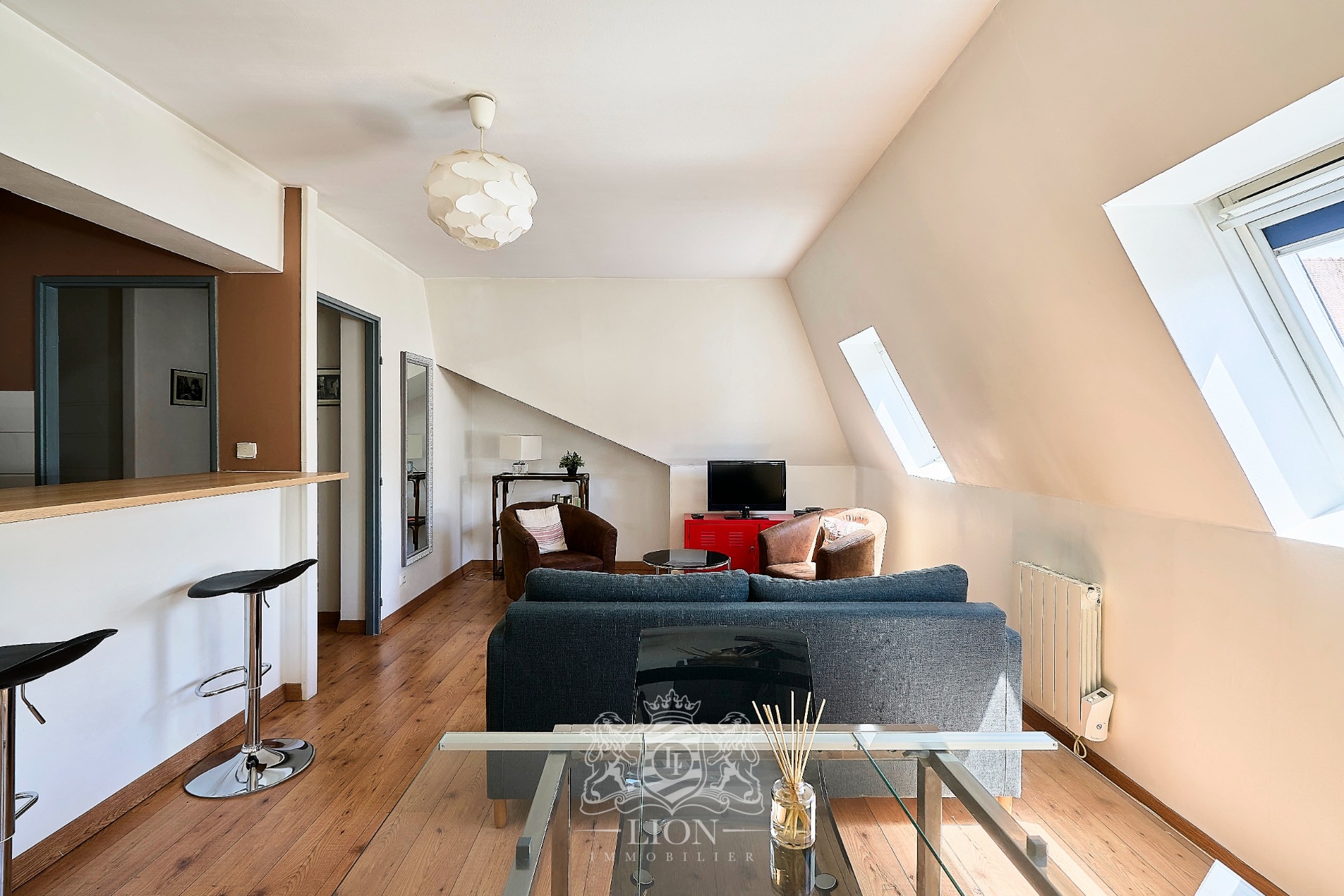 Bel appartement une chambre et possibilite de parking Photo 2 - Le Lion Immobilier Bel appartement une chambre et possibilite de parking Photo 2 - Le Lion Immobilier