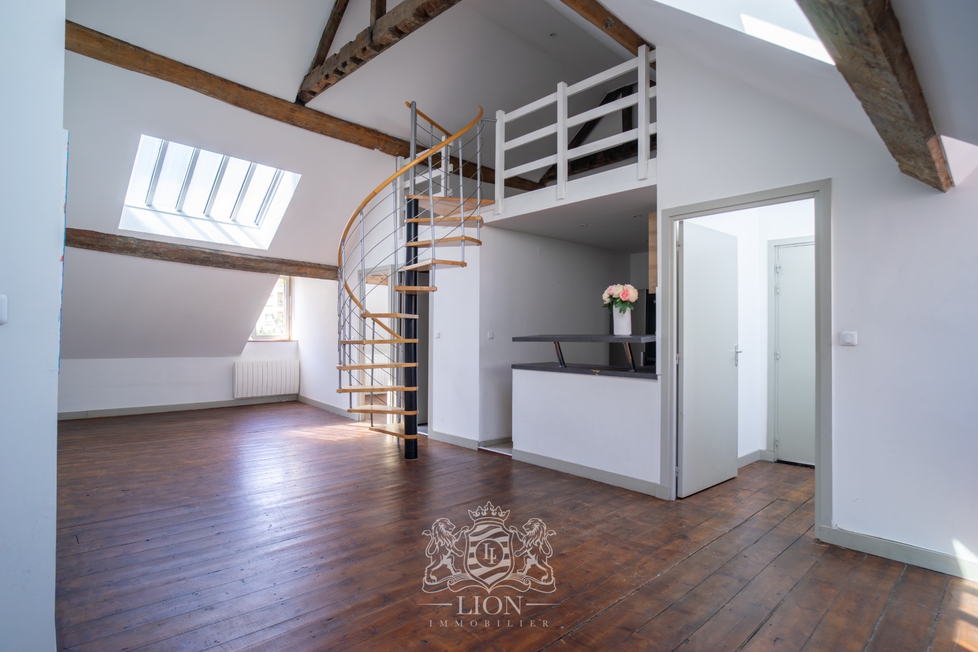 Hyper centre lille loft en duplex Photo 1 - Le Lion Immobilier Hyper centre lille loft en duplex Photo 1 - Le Lion Immobilier