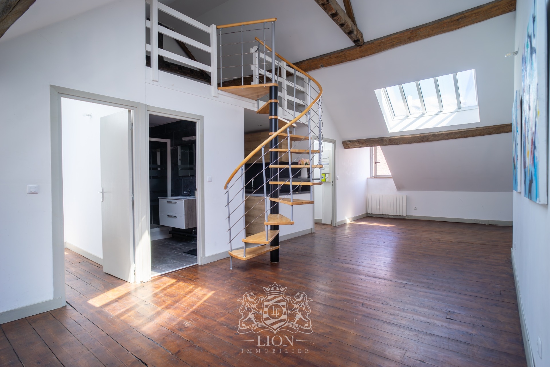 Hyper centre lille loft en duplex Photo 2 - Le Lion Immobilier Hyper centre lille loft en duplex Photo 2 - Le Lion Immobilier