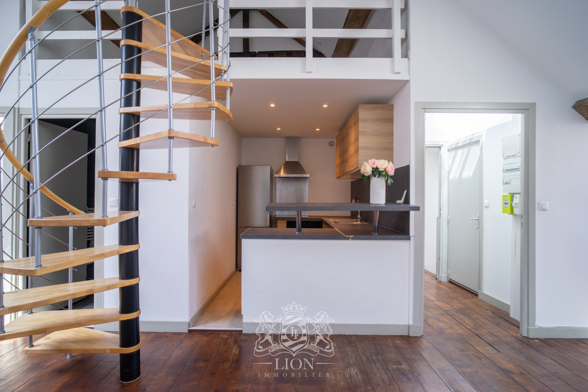 Hyper centre lille loft en duplex Photo 4 - Le Lion Immobilier Hyper centre lille loft en duplex Photo 4 - Le Lion Immobilier