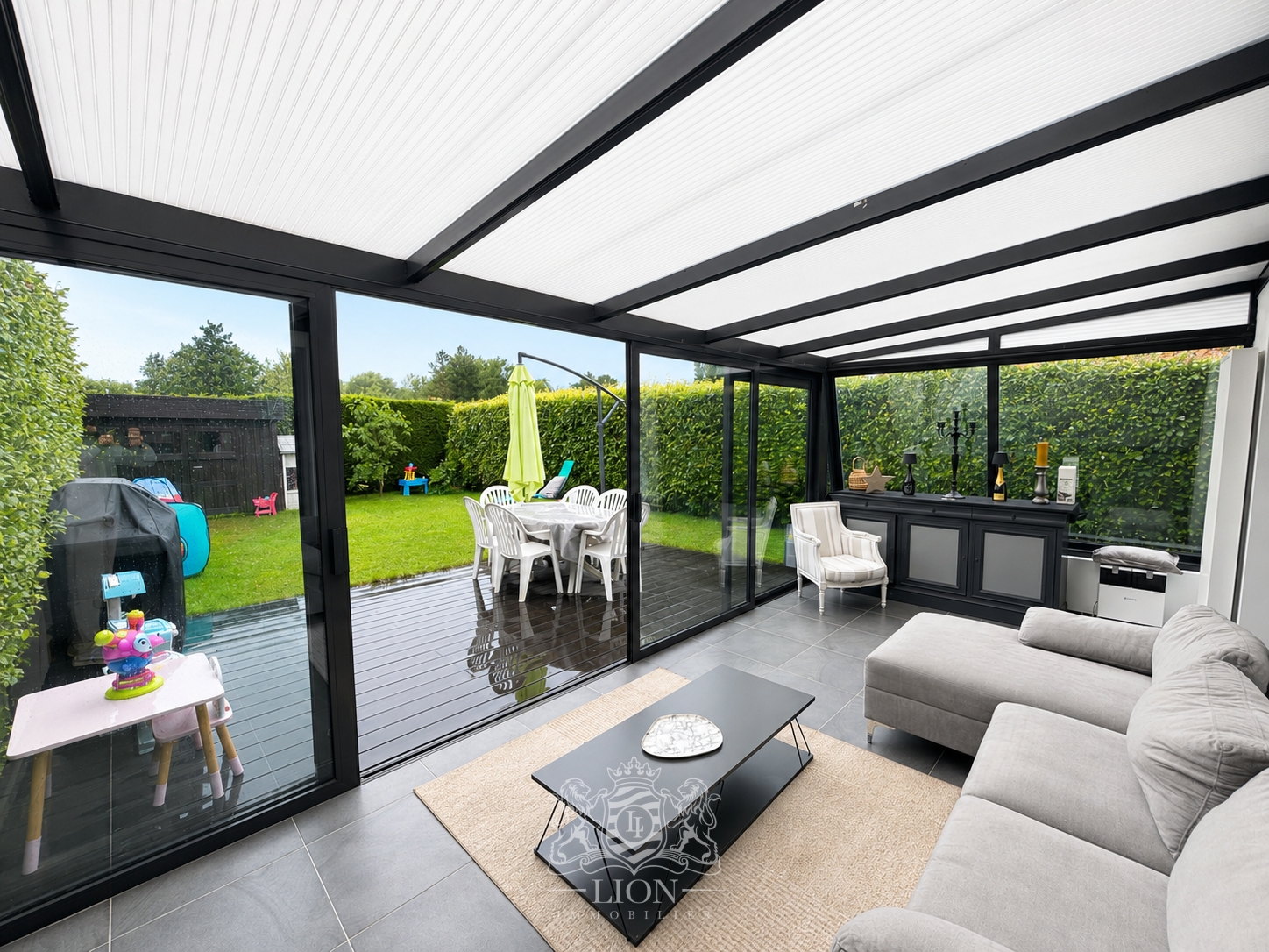 Verlinghem   maison semi individuelle avec garage et jardin Photo 2 - Le Lion Immobilier