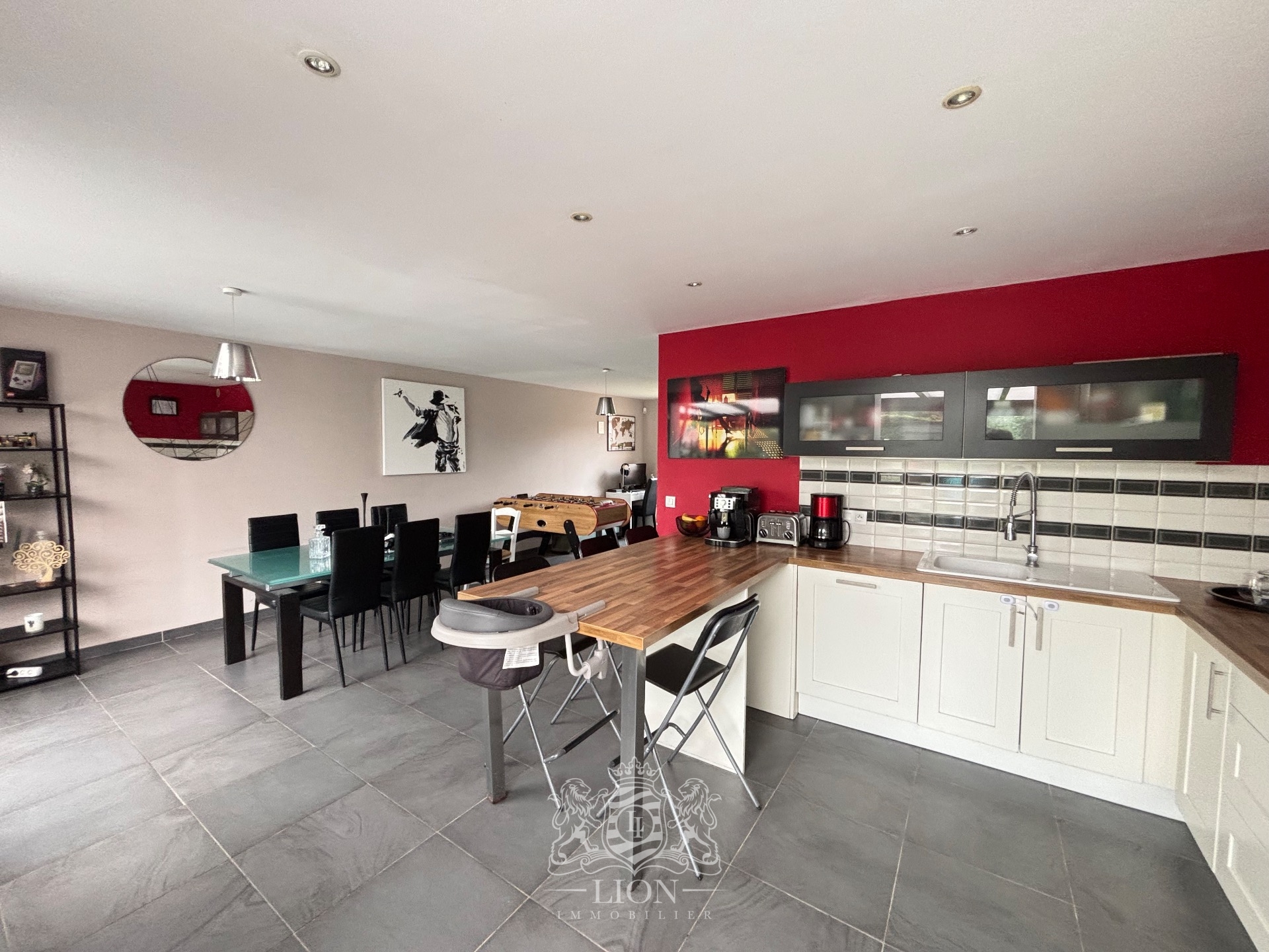 Maison semi individuelle avec garage et jardin verlinghem Photo 4 - Le Lion Immobilier