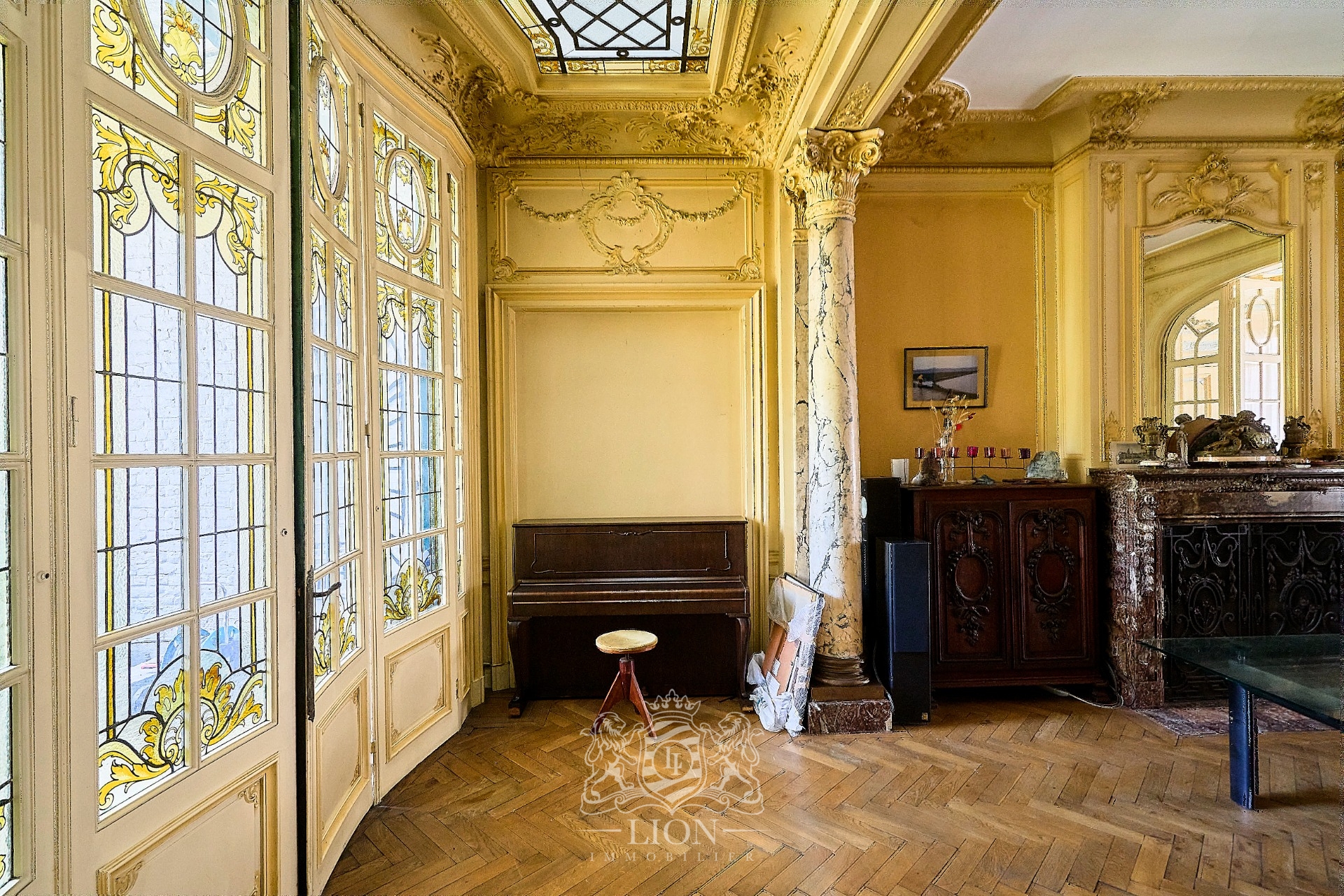 Lille saint michel demeure bourgeoise art nouveau Photo 4 - Le Lion Immobilier Lille saint michel demeure bourgeoise art nouveau Photo 4 - Le Lion Immobilier