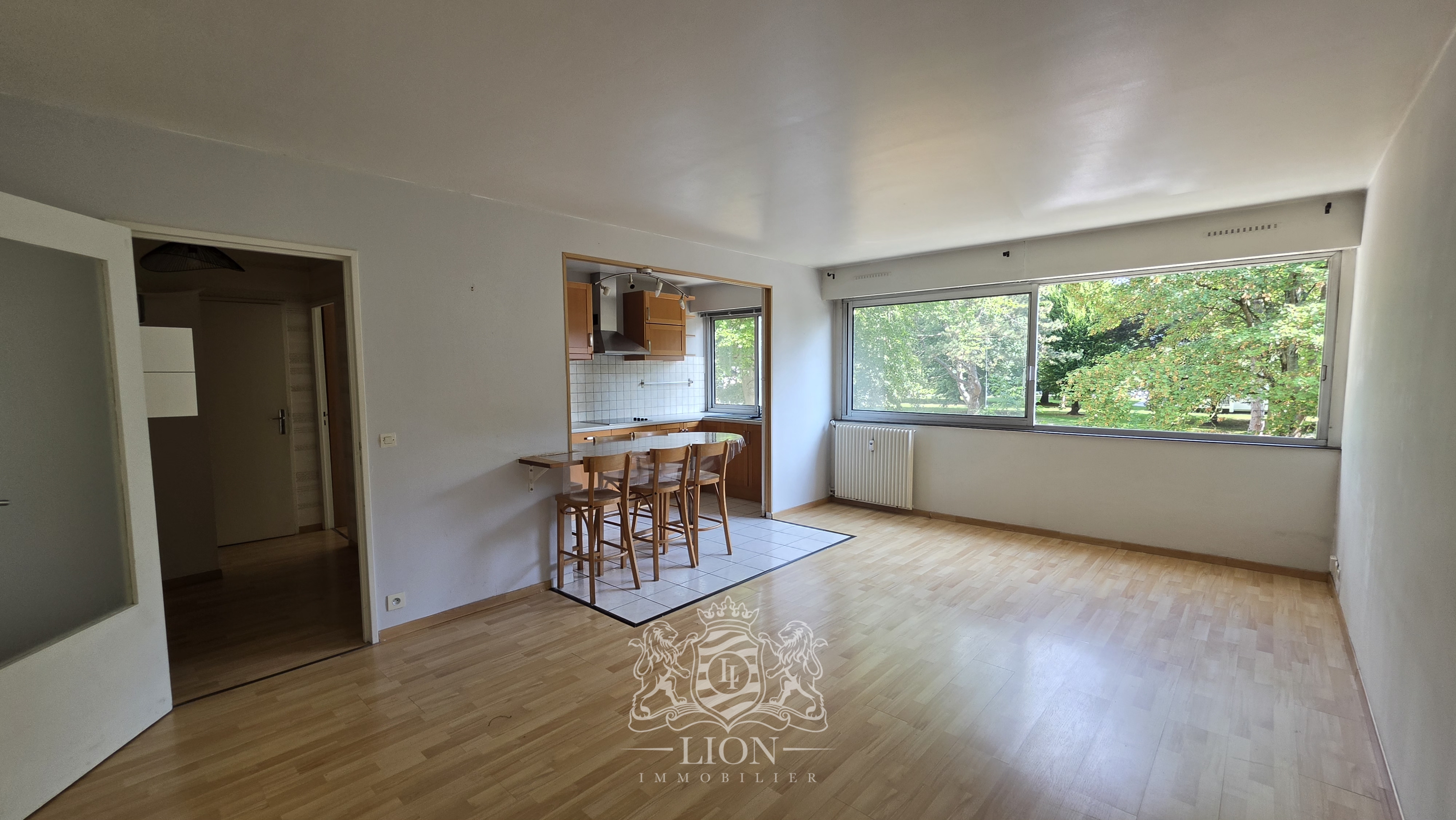 Appartement t2 vue verdoyante avec garage   parking Photo 2 - Le Lion Immobilier