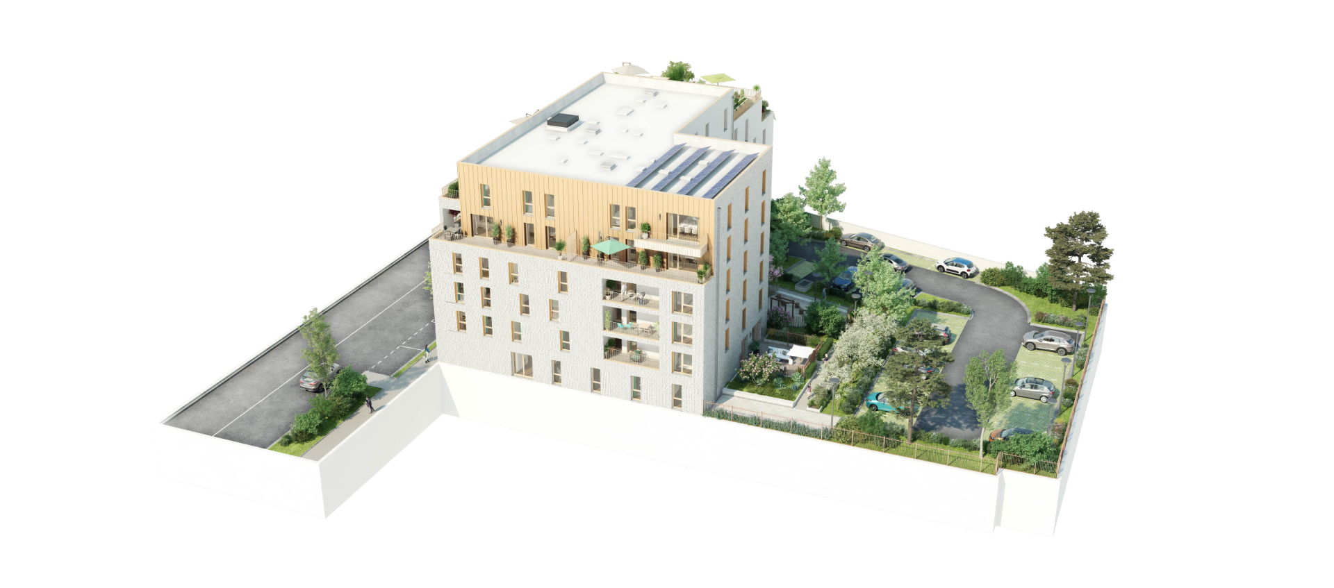 Canon d or t4 neuf avec terrasse et parkings Photo 4 - Le Lion Immobilier Canon d or t4 neuf avec terrasse et parkings Photo 4 - Le Lion Immobilier