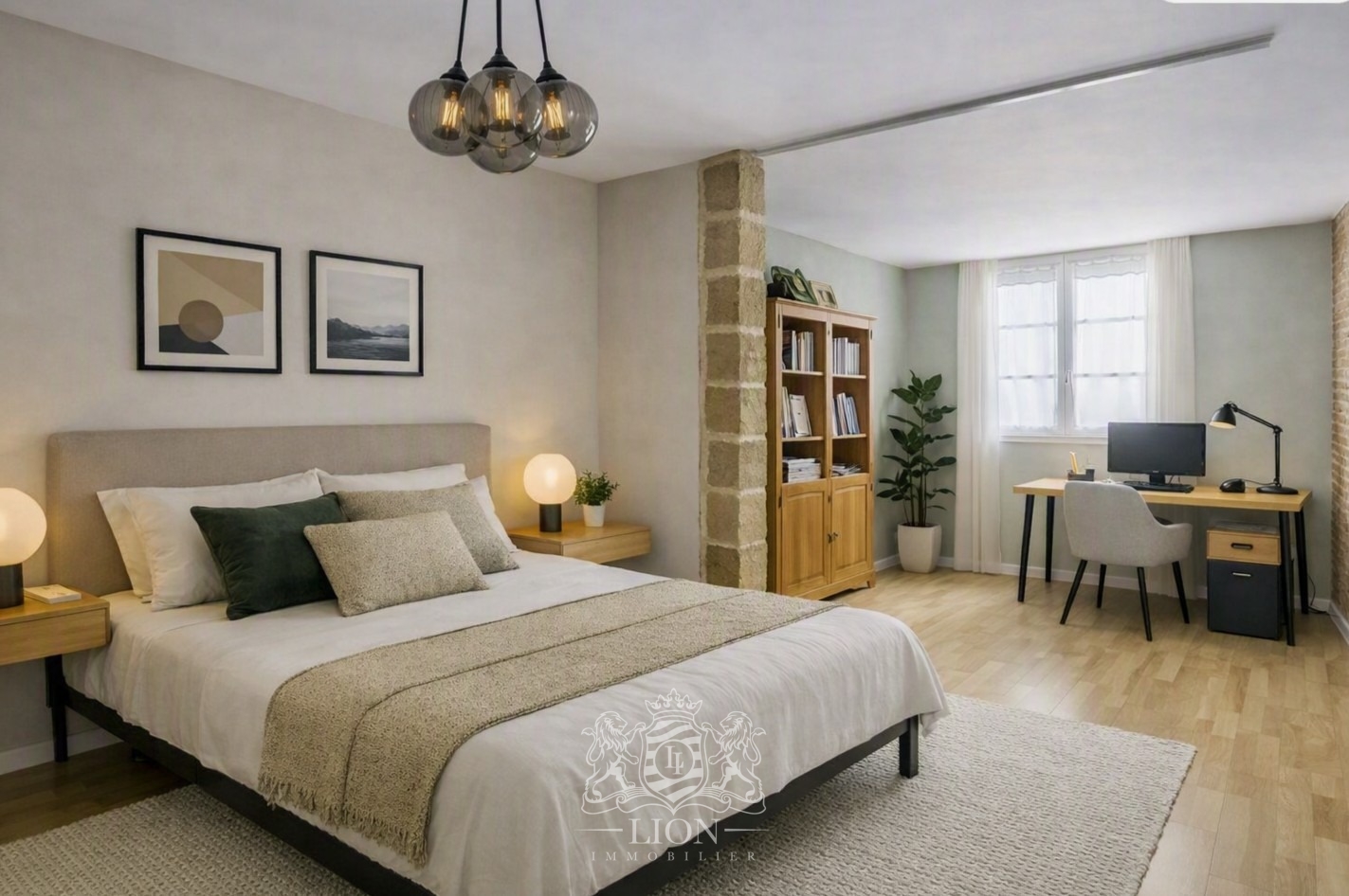Vieux lille duplex inverse dans un hotel particulier Photo 10 - Le Lion Immobilier Vieux lille duplex inverse dans un hotel particulier Photo 10 - Le Lion Immobilier