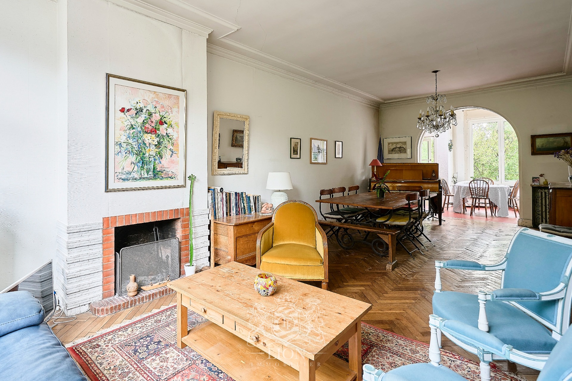 Maison de caractere jardin et garage proche tramway Photo 2 - Le Lion Immobilier Maison de caractere jardin et garage proche tramway Photo 2 - Le Lion Immobilier