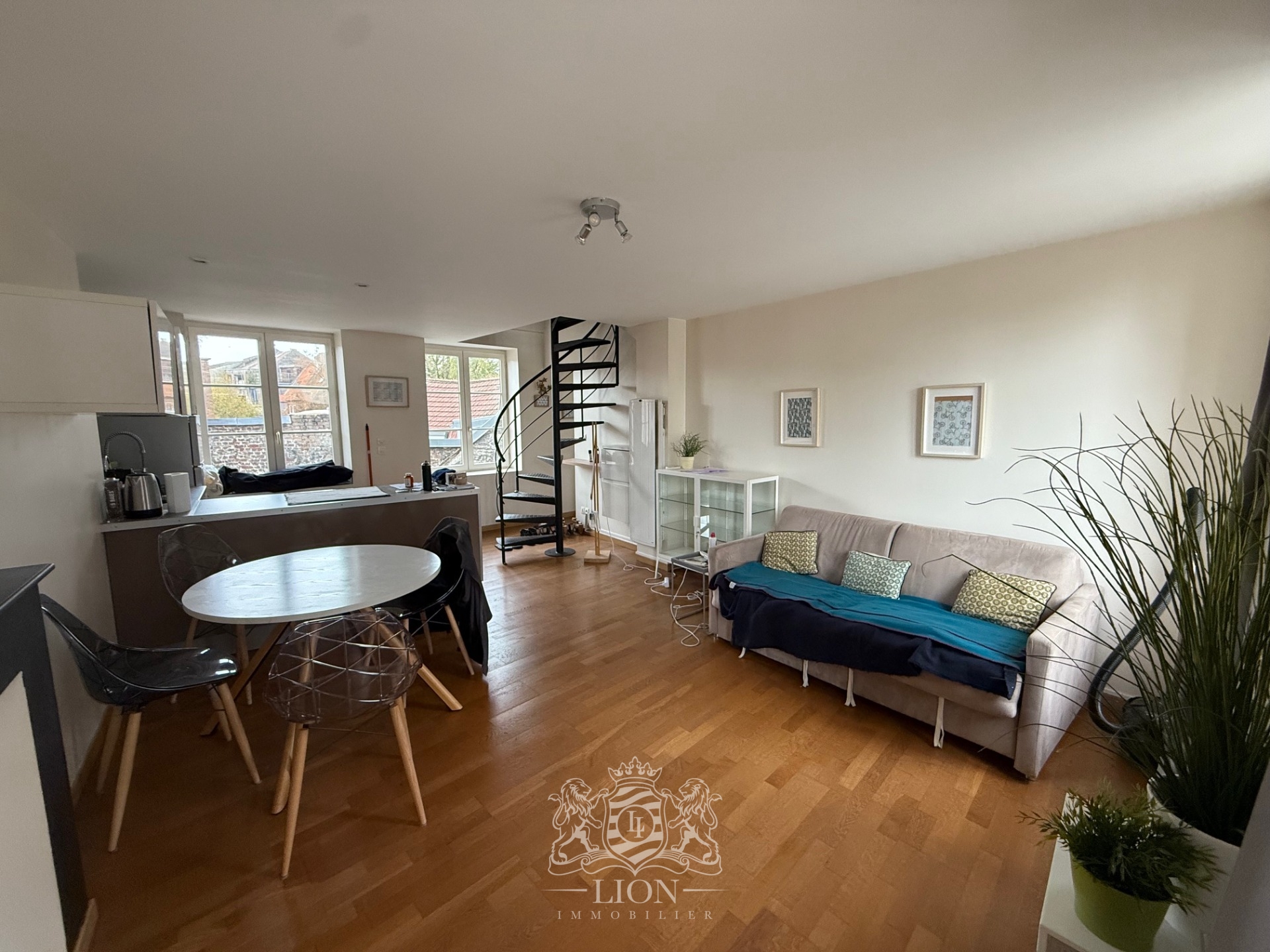 Fuz vieux lille type 2 meuble en duplex Photo 1 - Le Lion Immobilier Fuz vieux lille type 2 meuble en duplex Photo 1 - Le Lion Immobilier