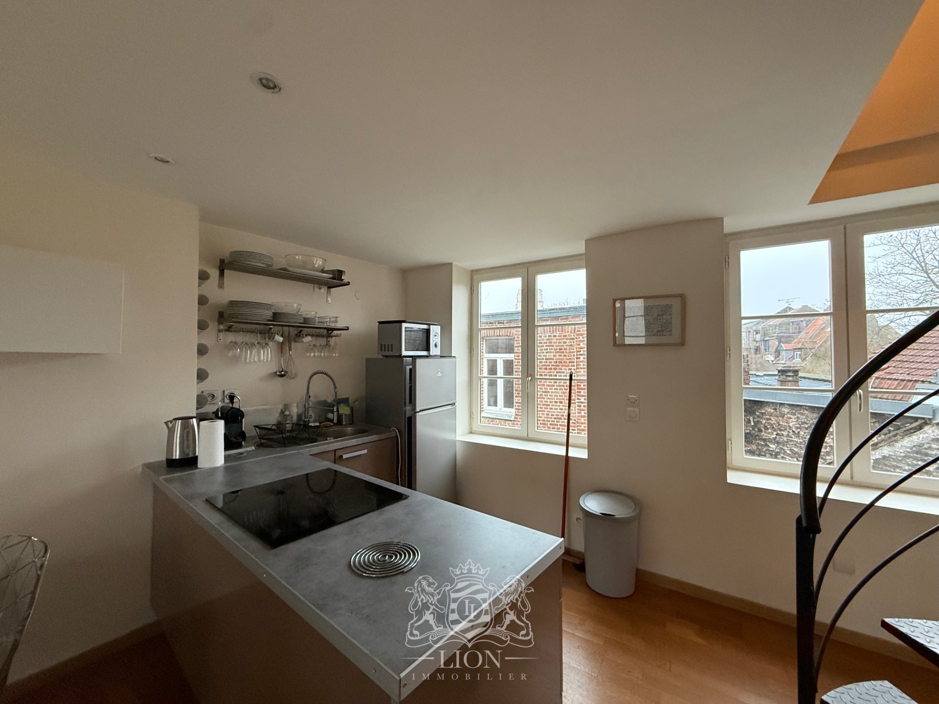 Fuz vieux lille type 2 meuble en duplex Photo 4 - Le Lion Immobilier Fuz vieux lille type 2 meuble en duplex Photo 4 - Le Lion Immobilier